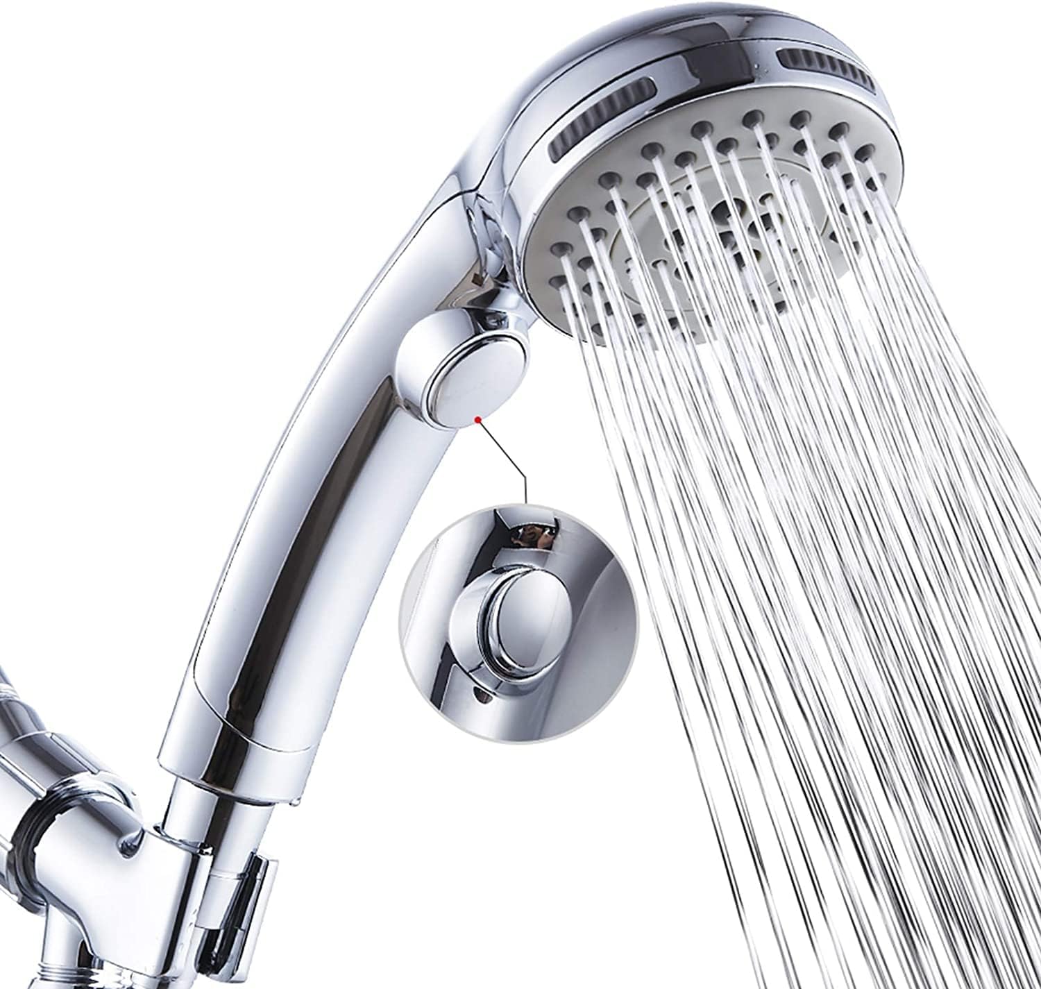 Spa&Wellness Earth City Шелепиха - High Pressure Shower Head with Handheld