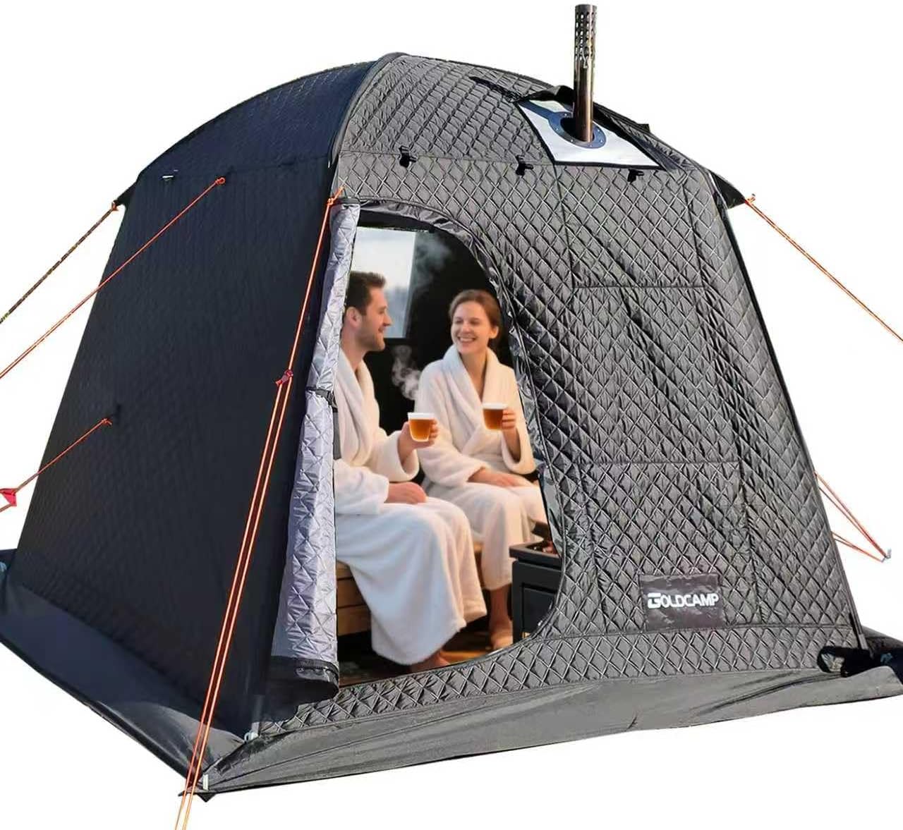 Relax - Spa & Wellness - 3-4 Person Portable Steam Sauna Tent,