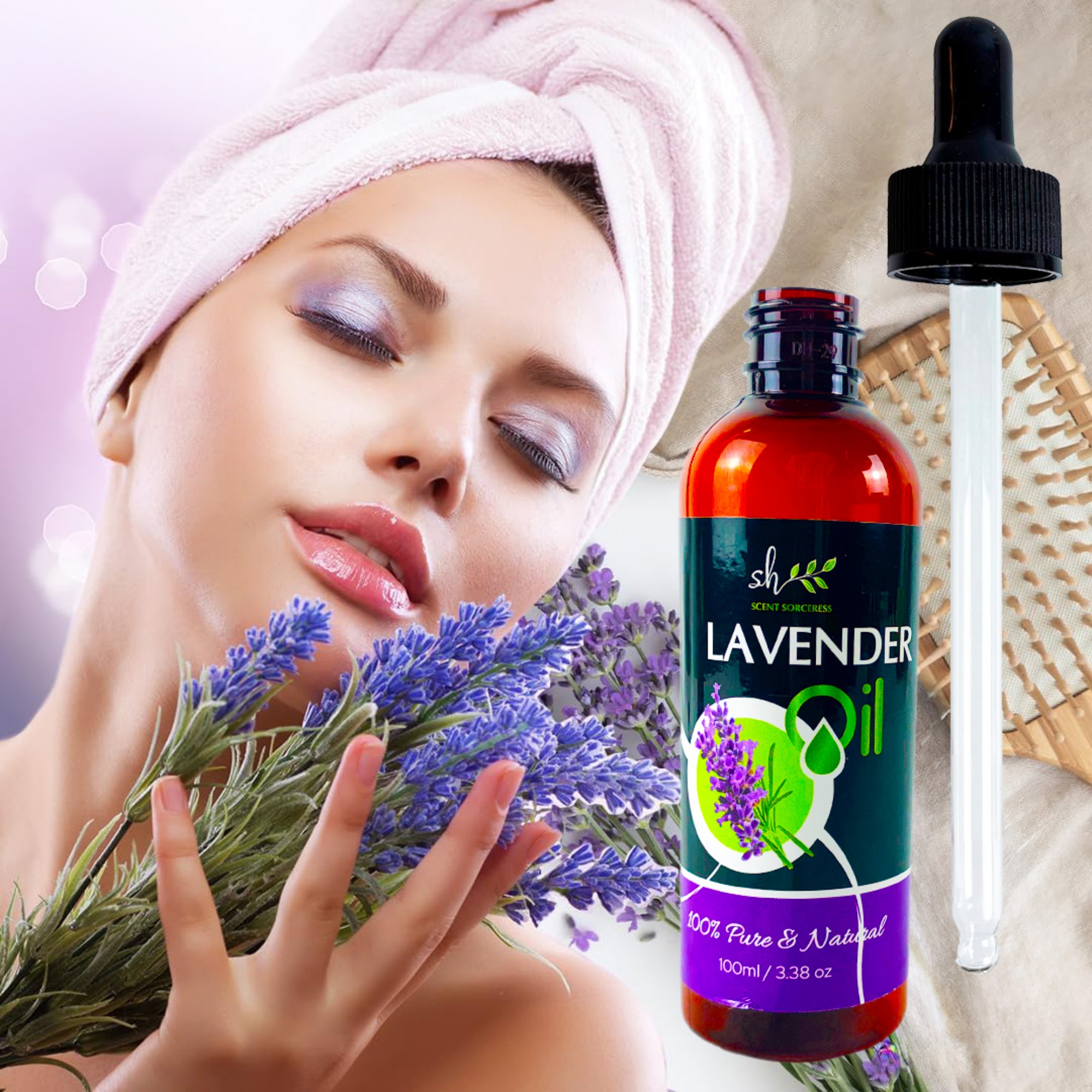 Relax - Spa & Wellness - New 100ml Lavender Oil Repair Nourishing