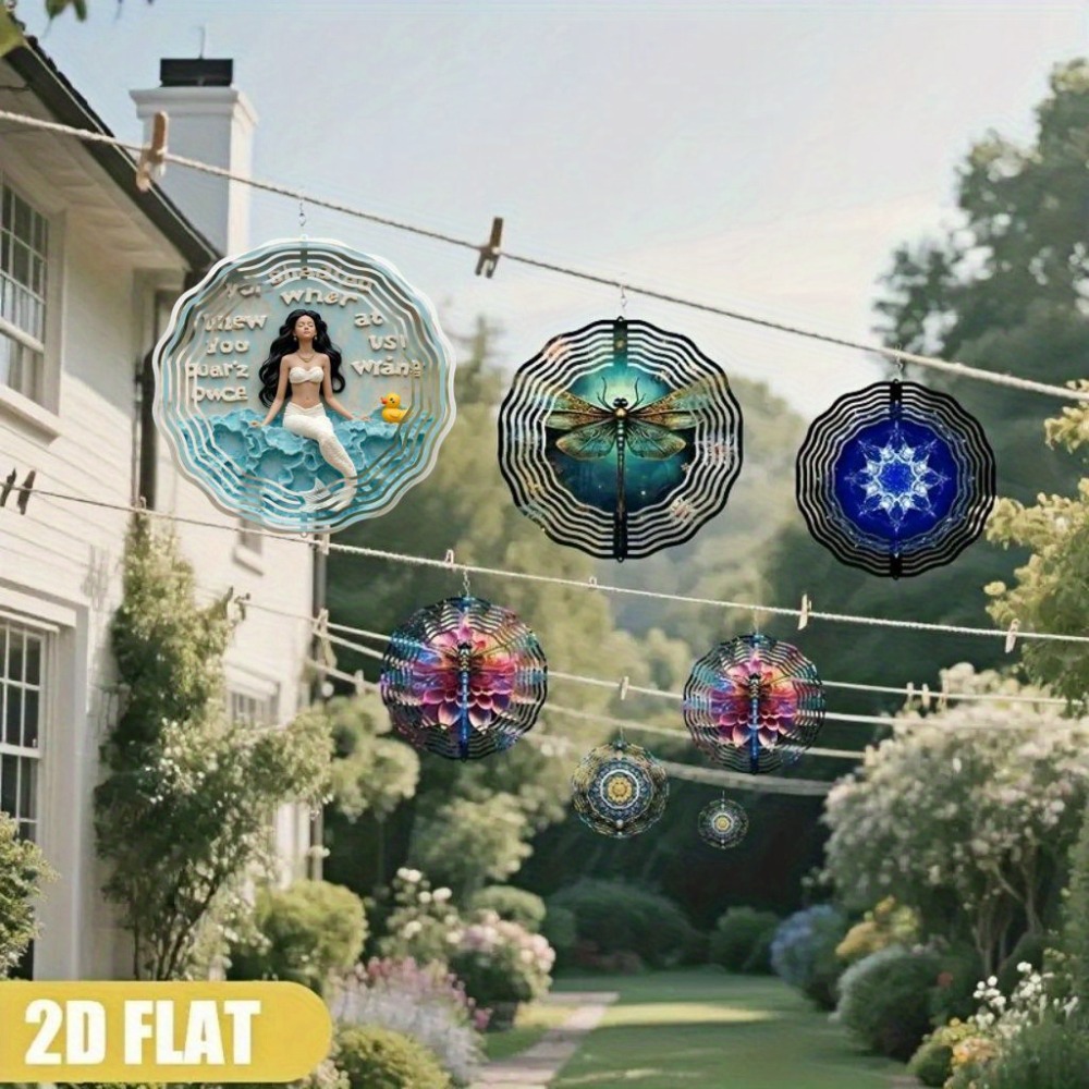 Mermaid Metal Wind Spinner 2D  - Relax - Spa & Wellness recension och pris