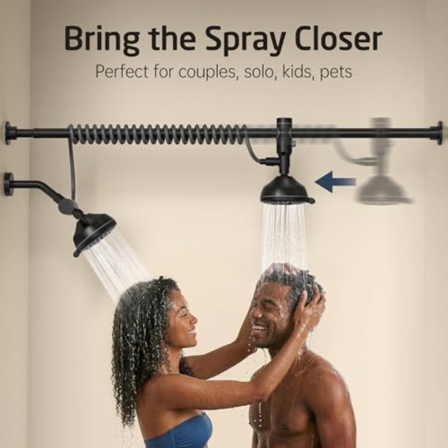 Tandem Shower Head for Couples - Spa & Wellness Hotel Diament Ustroń Opinie recension och pris