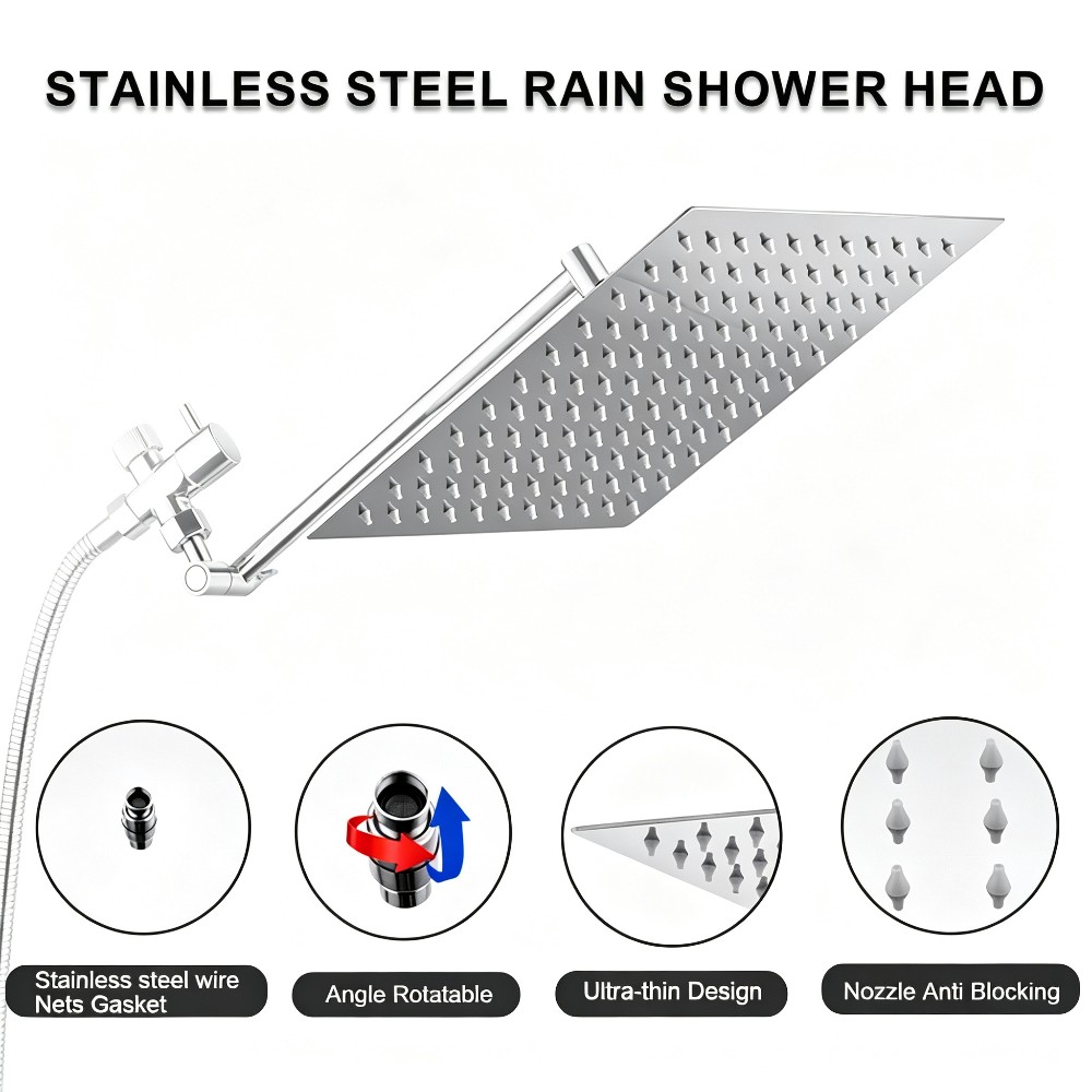 1 pc high-pressure shower head - Spa&Wellness Earth City Шелепиха recension och pris