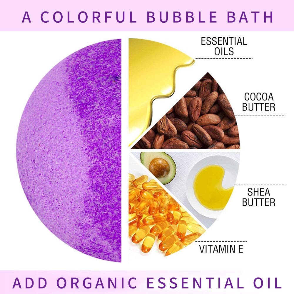 Bath Bombs for Kids and Women, - Relax - Spa & Wellness recension och pris