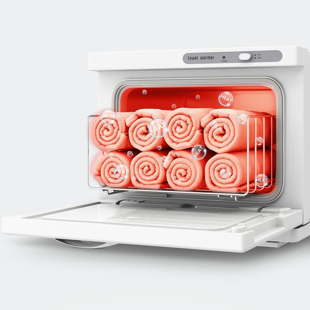 Compact 8L White Towel Warmer  - Spa&Wellness Earth City Шелепиха recension och pris