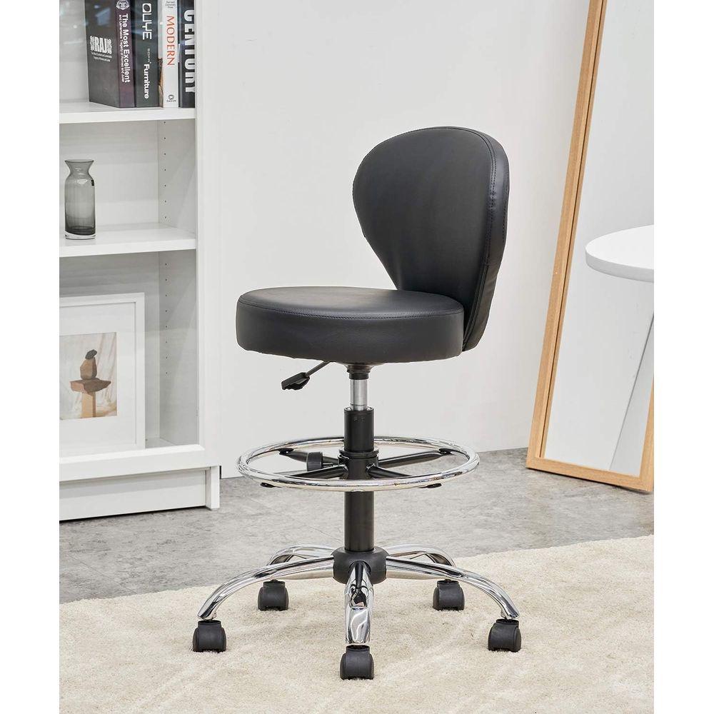 Set of 4 PVC Leather Swivel St - Spa&Wellness Earth City Шелепиха recension och pris