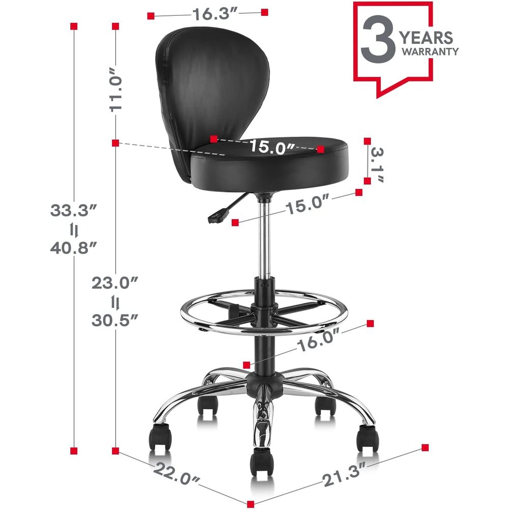 Set of 4 PVC Leather Swivel St - Spa&Wellness Earth City Шелепиха recension och pris