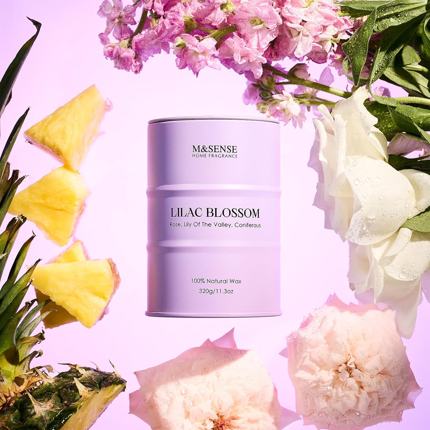 Lilac Blossom Soy Candles for  - Relax - Spa & Wellness recension och pris