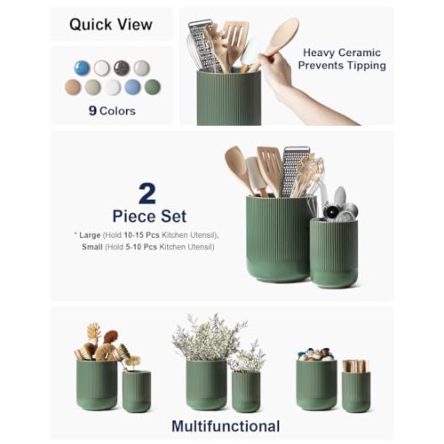 Utensil Holder for Kitchen Cou - Spa&Wellness Earth City Шелепиха recension och pris